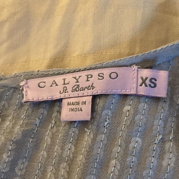 Calypso St Barth Silver Sequin Sleeveless Sheath Dress. Size XS. - Picture 6 of 7